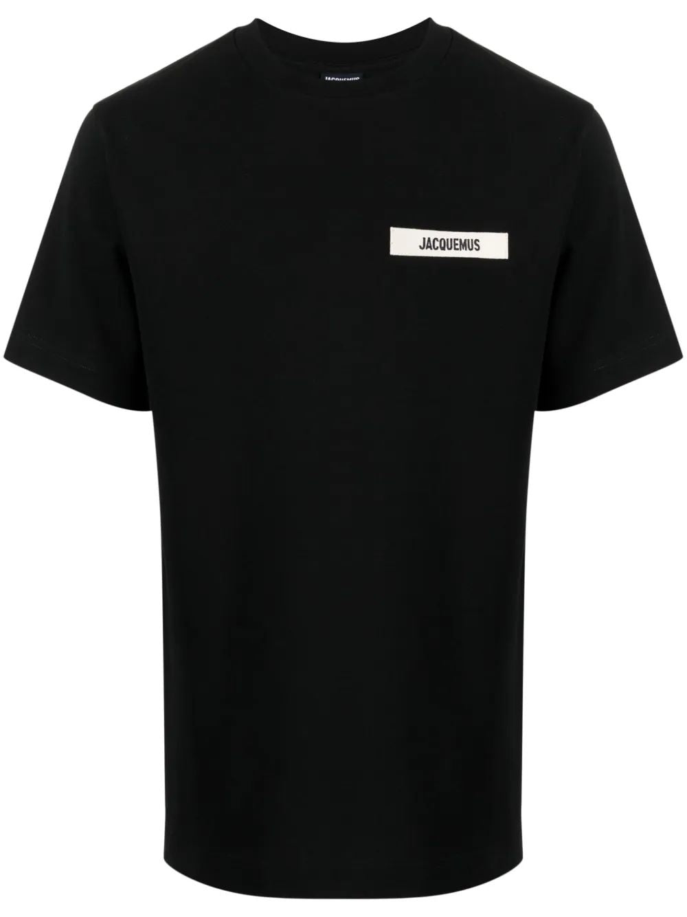 Jacquemus logo patch cotton tshirt