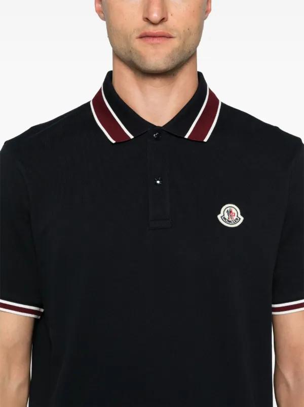 Moncler striped polo