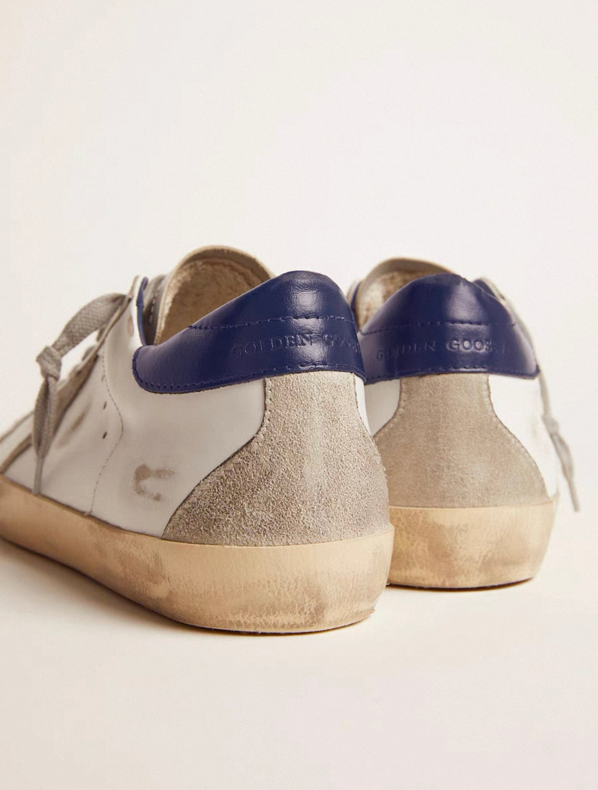 Golden Goose Super Star Classic White Blue