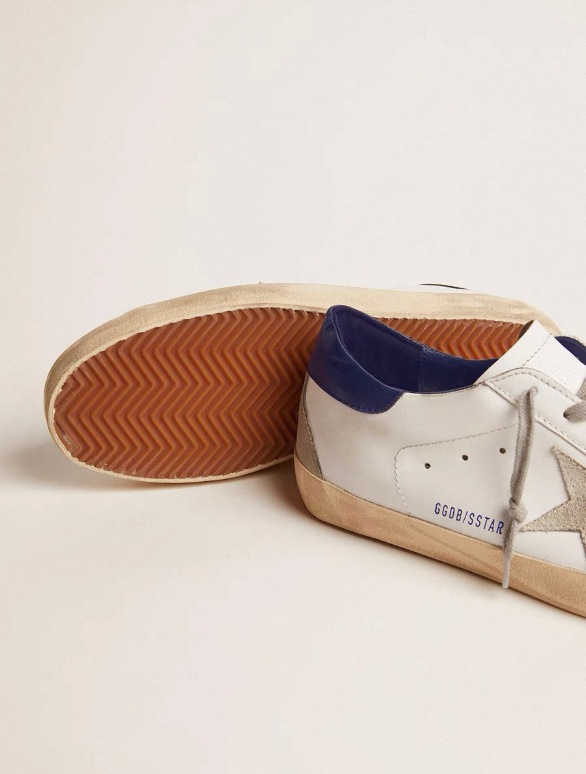 Golden Goose Super Star Classic White Blue