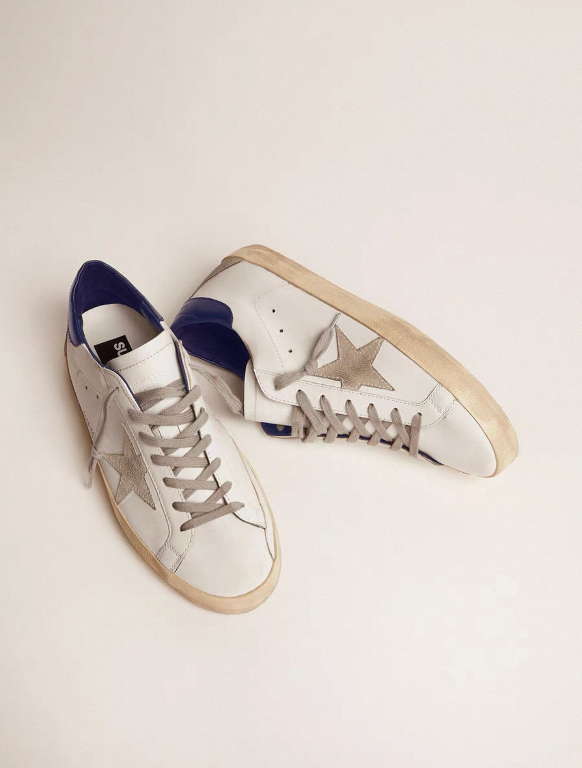 Golden Goose Super Star Classic White Blue