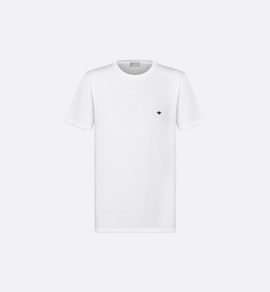 Dior T-shirt with bee embroidery