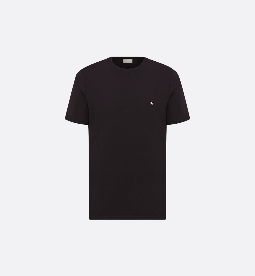 Dior T-shirt with bee embroidery