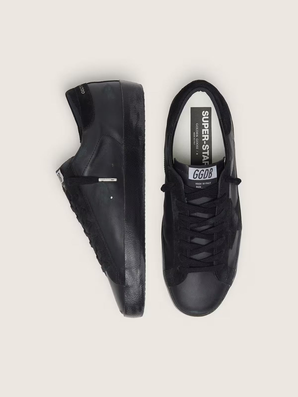 Golden goose superstar (Full black)