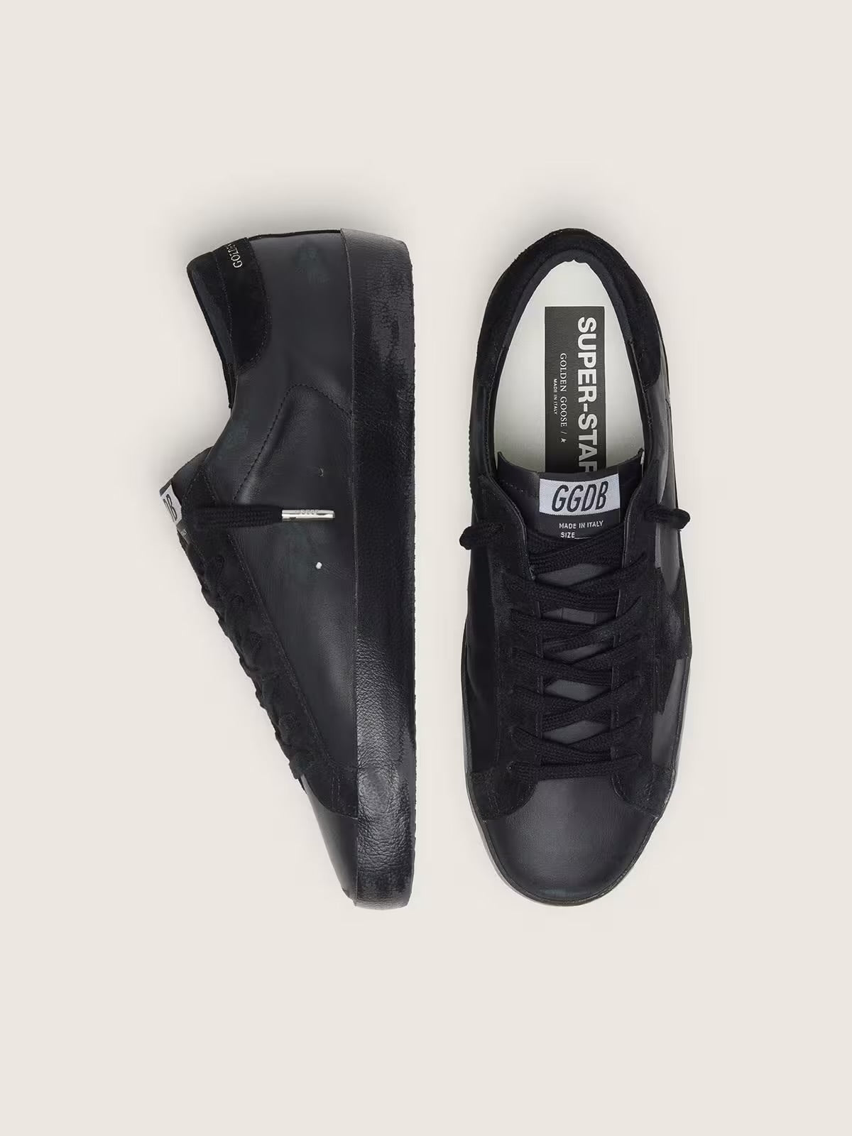 Golden goose superstar (Full black)