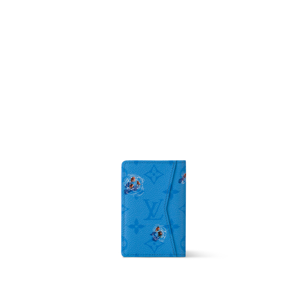LV blue lagoon pocket organizer
