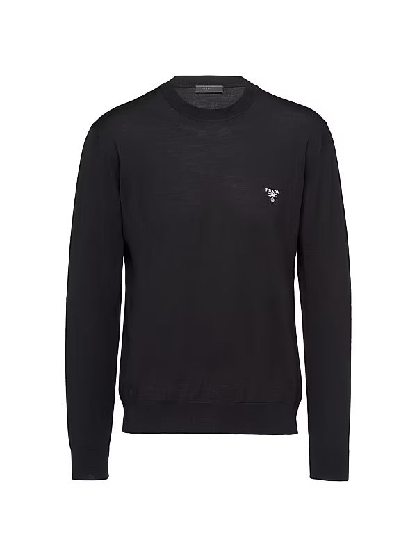 Prada superfine wool crewneck