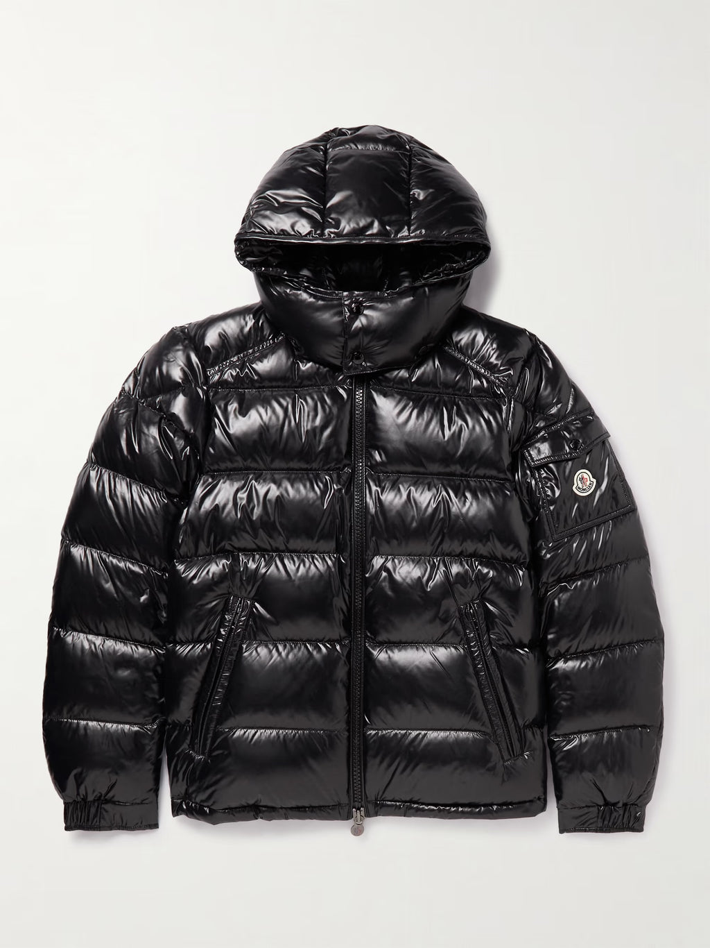 MONCLER MAYA HOODED DOWN JACKET