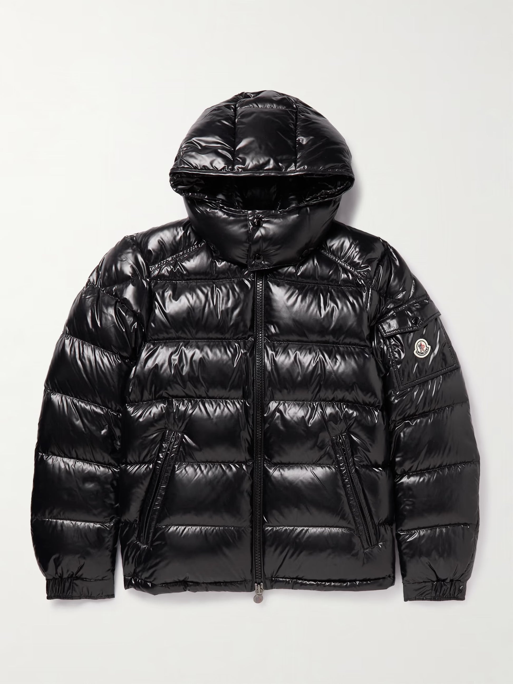 MONCLER MAYA HOODED DOWN JACKET